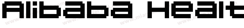 Alibaba Health Font 20 CN 85 B 语言字体转换